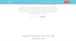 Desktop Screenshot of politik.ch